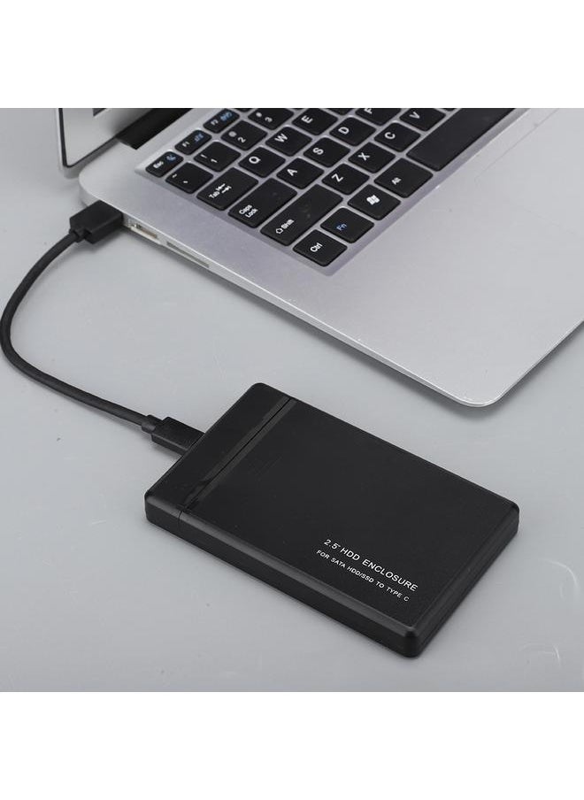 Thoraya HTH-YP0013 Portable USB3.1 SATA 2.5''HDD+Hard Disk Box(Black 1TB)  - Image 4