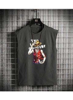 KUYING Summer One Piece Lunch Break Loose Casual Vest  - Image 1