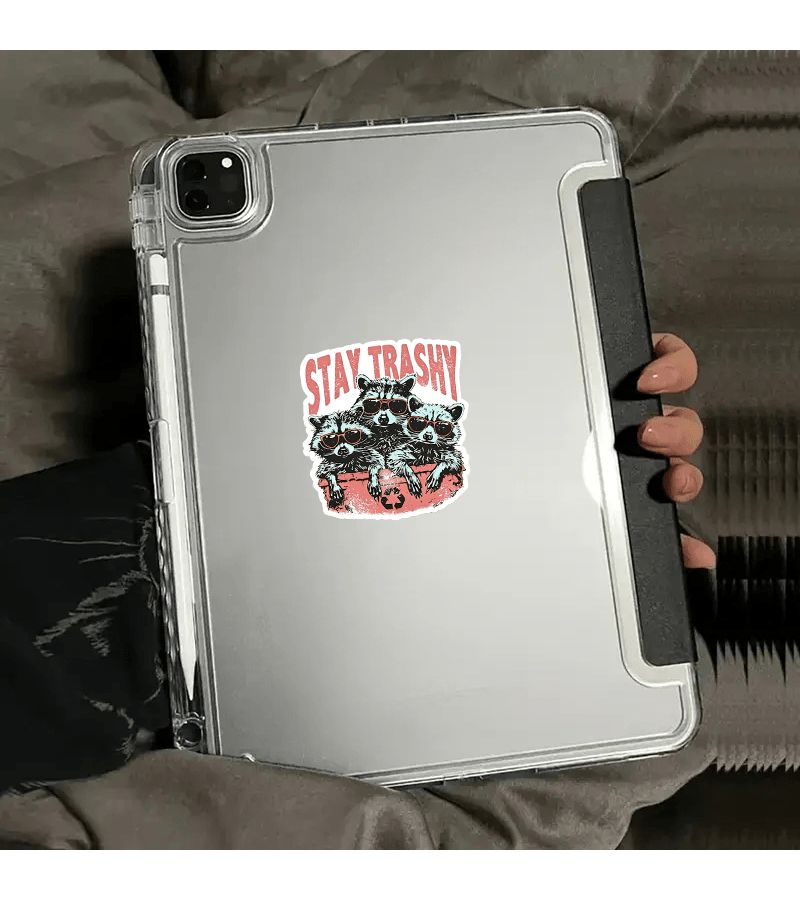 PVC Water Bottle Stickers Funny Cute Laptop Decals Set - Image 4