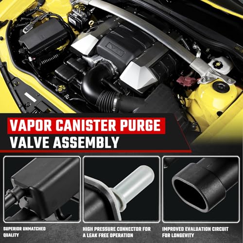 ISINFLASH 214-1680 Vapor Canister Purge Solenoid Valve Compatible with Buick Chevy Cadillac Pontiac GMC Saturn Replace 911-032 12597341 12597567 12570469 12581349 - Image 5
