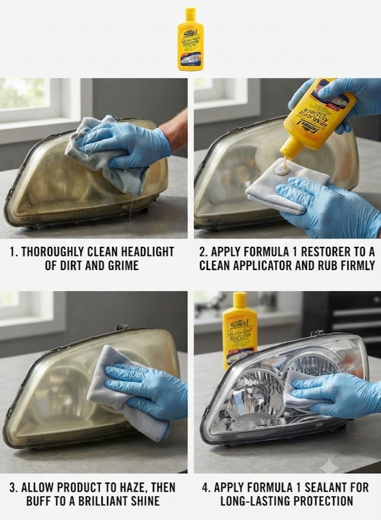 FORMULA1 Click to open expanded view Formula 1 Headlight Restorer & Sealant - Image 2