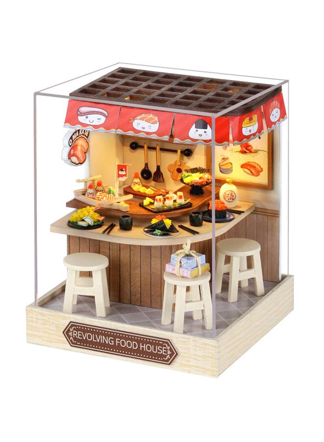 Bluejw Zhiqu House New Happy One Pavilion Moon Magic Diy Cabin Handmade Assembled Model Toy Toy Gift - Image 1