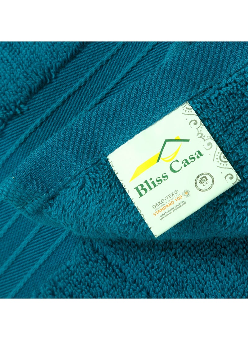 ملاءات حمام من Bliss Casa مكونة من قطعتين من القطن الممشط بنسبة 100% - مناشف حمام كبيرة بوزن 550 جرامًا لكل متر مربع، سريعة الجفاف وعالية الامتصاص - مناشف حمام سميكة وناعمة بجودة الفنادق للحمام والمنتجعات الصحية مقاس 35 × 70 بوصة - pzsku/ZE1BBA861D0EE62B1A50CZ/45/_/1687153267/c847202f-f400-4140-9a6f-69fe685007e4