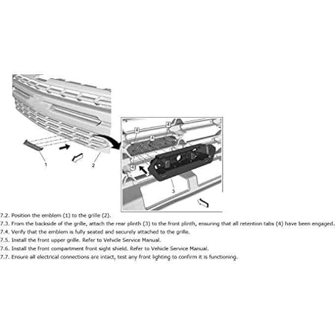 rayihni 1 Oem Grille Z71 Front Emblem 3D Badge Compatible With 20192022 Silverado Tahoe Suburban Rst 1500 Hd 2500 Hd 3500Hd 84384428 Black - Image 5