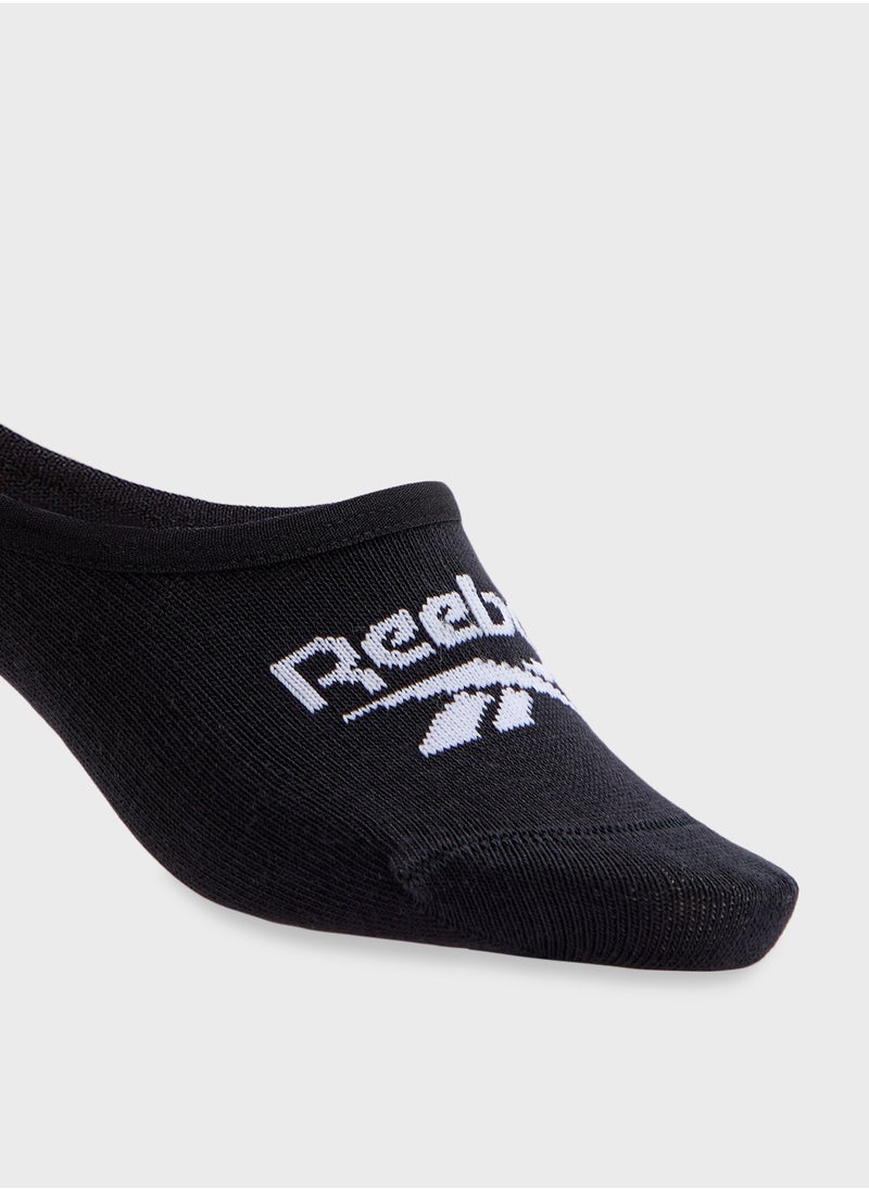 Reebok 3 Pack No Show Socks  - Image 5