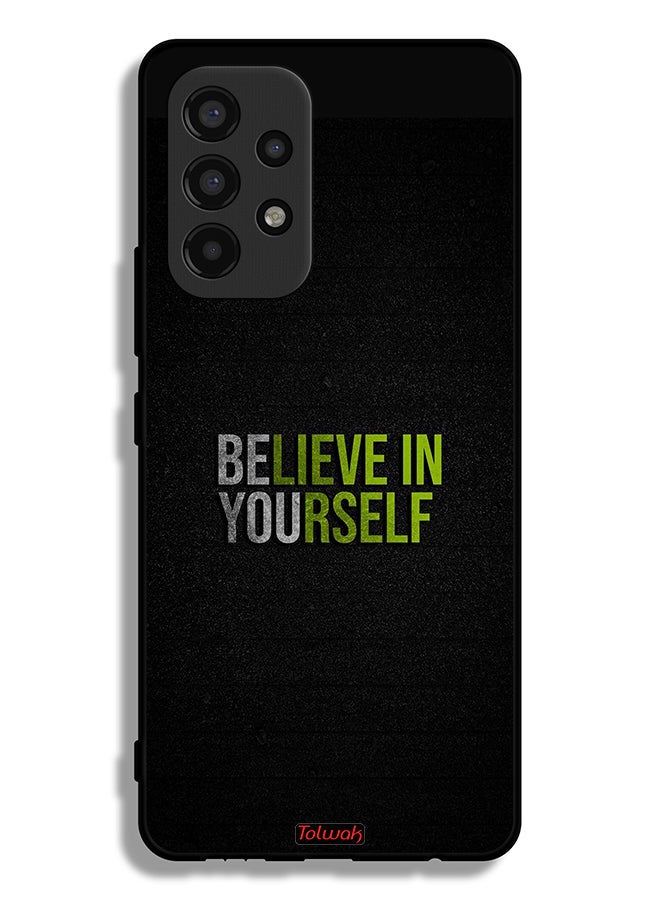 Tolwak Samsung Galaxy A53 5G Protective Case Cover Believe In Yourself - Image 1