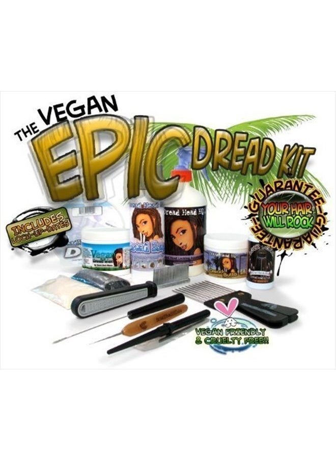 dread head hq Vegan Epic Dread Kit for Dreadlocks 