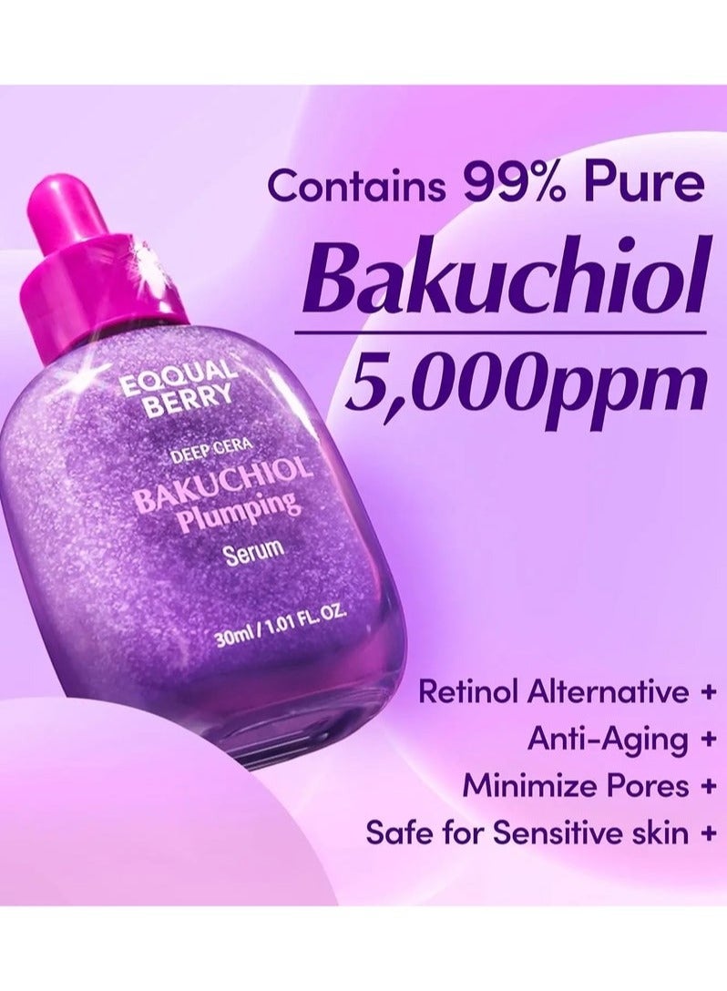 eqqualberry EQQUAL BERRY Deep Cera Bakuchiol Firming, Plumping, and Wrinkle Reducing Serum - 30ml. - Image 2