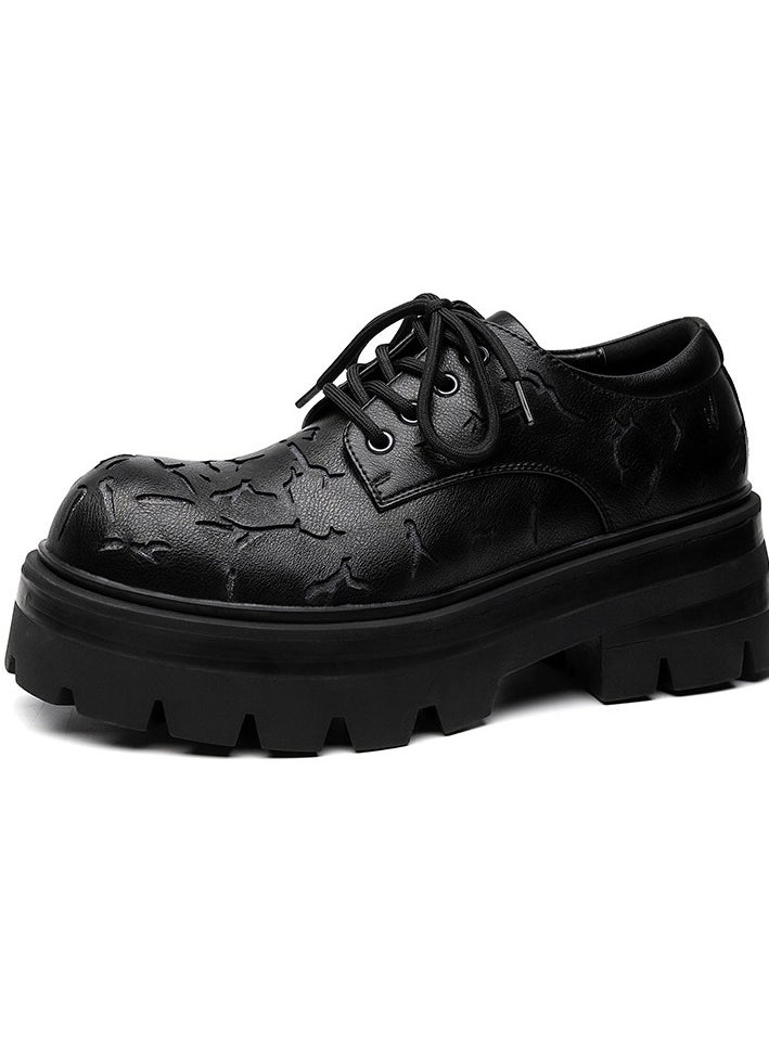 Warrior - Versatile Retro Casual Leather Shoes - Image 1