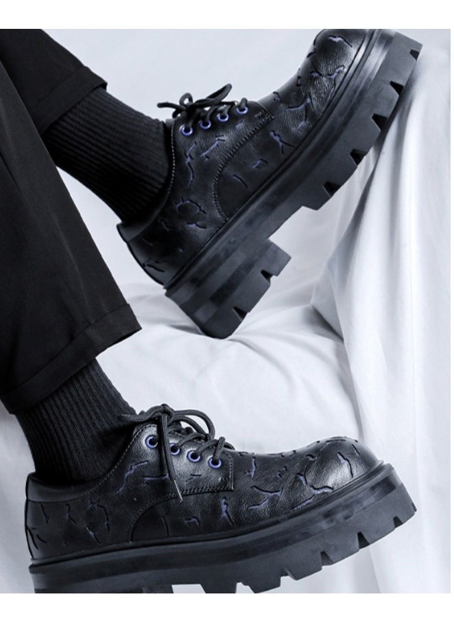 Warrior - Versatile Retro Casual Leather Shoes - Image 1