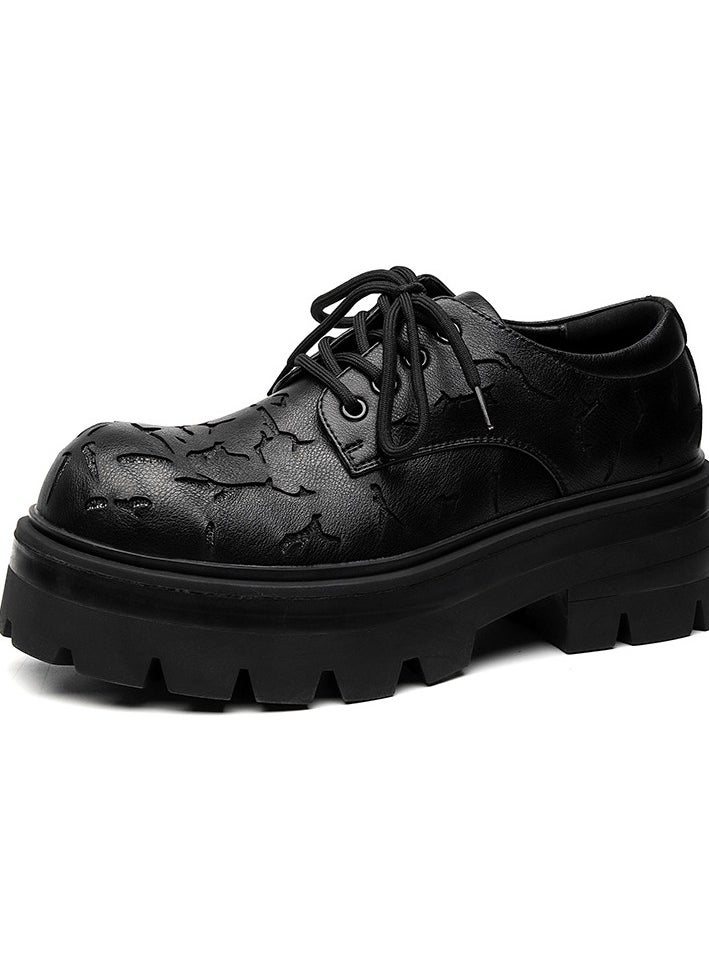 Warrior - Versatile Retro Casual Leather Shoes - Image 1