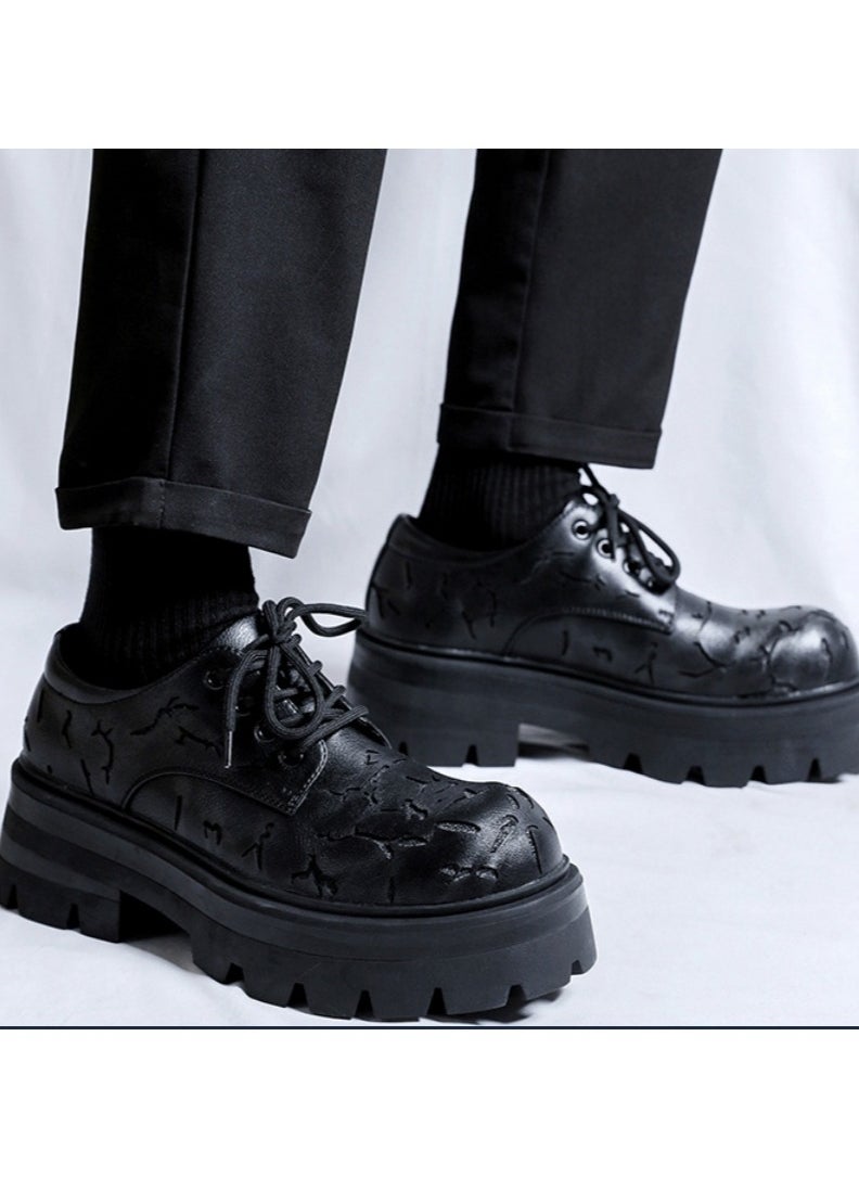 Warrior - Versatile Retro Casual Leather Shoes - Image 1