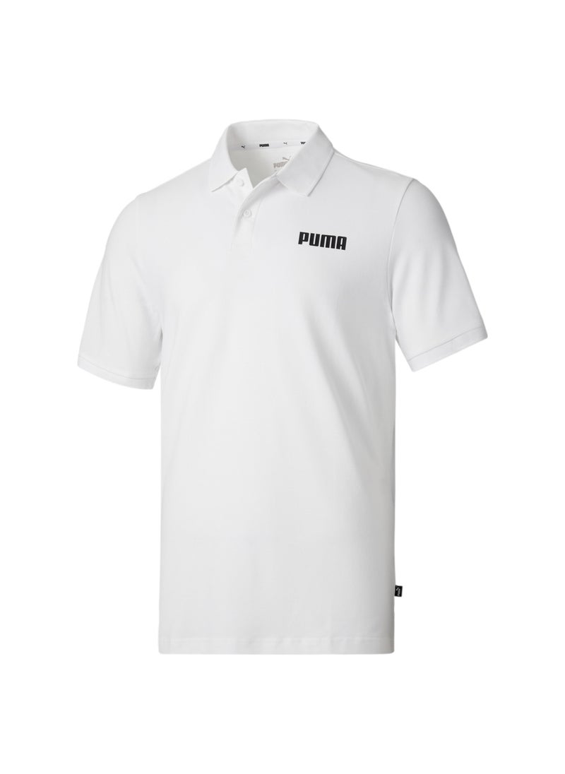 PUMA - Essentials Pique Polo Mens Shortsleeve Shirt - Image 1