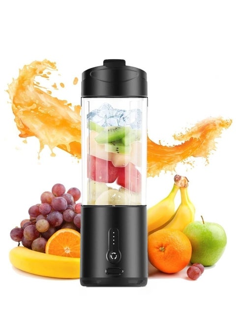 Portable Blender,Smoothie Blender, Personal Mini Juice Blender, Mini Blender for Fruit Smoothies and Shakes,USB Juicer for Baby Food,Gym,Travel and More