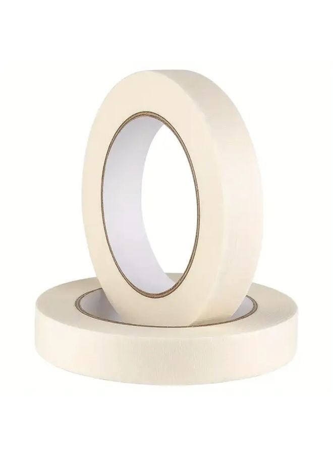 30pcs White Masking Tape 0.94x20 Yard Durable Painter Tape for Painting Labeling Crafts - Image 1