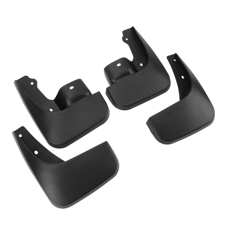 Car Wheel Mudguards 4-Piece Set High Strength PP Material Front Rear Mud Flaps - Impact Resistant Black Design Mud Flaps Replacement for Jimny 1998-2018 - Image 3
