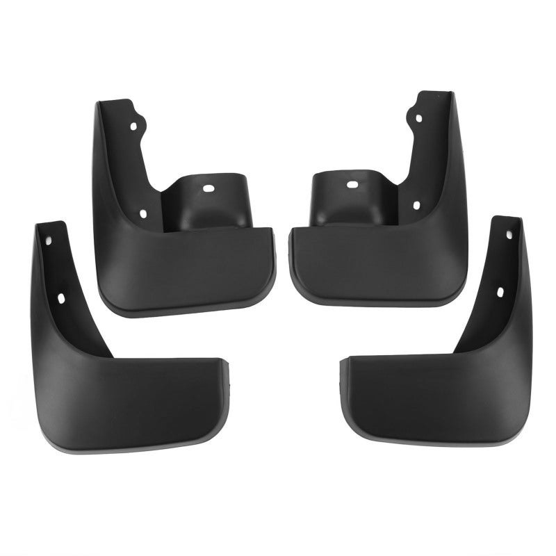Car Wheel Mudguards 4-Piece Set High Strength PP Material Front Rear Mud Flaps - Impact Resistant Black Design Mud Flaps Replacement for Jimny 1998-2018 - Image 2