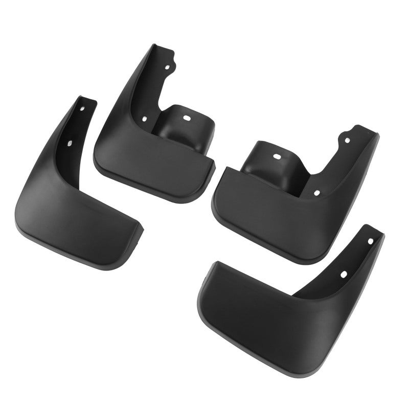 Car Wheel Mudguards 4-Piece Set High Strength PP Material Front Rear Mud Flaps - Impact Resistant Black Design Mud Flaps Replacement for Jimny 1998-2018 - Image 4
