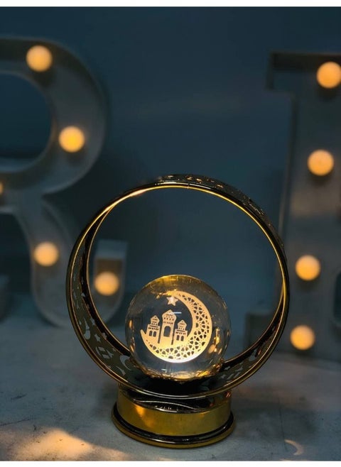 Crystal Glass Orb: A stunning decorative glass orb, perfect for adding elegance and charm to your home or office. An ideal gift for special occasions.