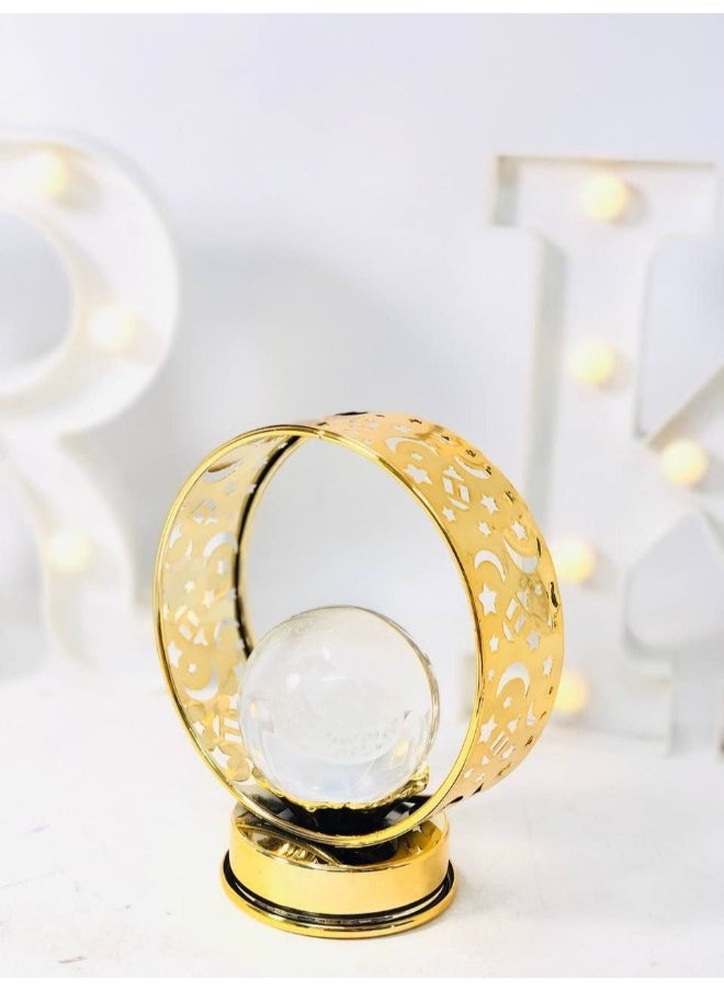 Generic - Crystal Glass Orb: A stunning decorative glass orb, perfect for adding elegance and charm to your home or office. An ideal gift for special occasions. - Image 1