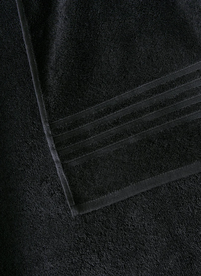 ماتلان Black 100% Egyptian Cotton XL Bath Sheet