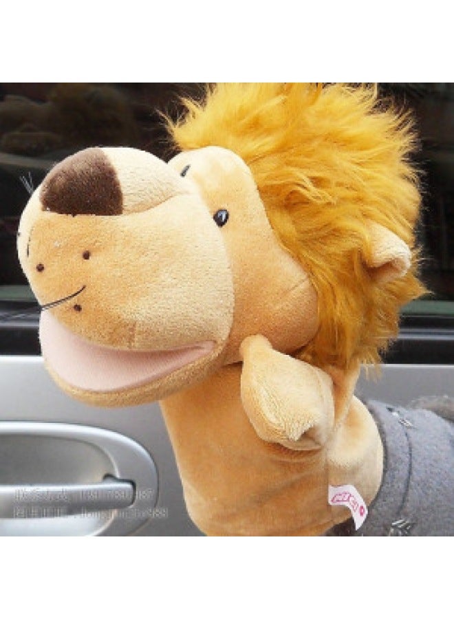Animal Hand Doll Toy Mouth Moveable Children's Vigilany Gloves Performance Muppet Monkey Finger Doll Plush Doll-Specifications:Customized-Color:As Shown In The Picture  - Image 4