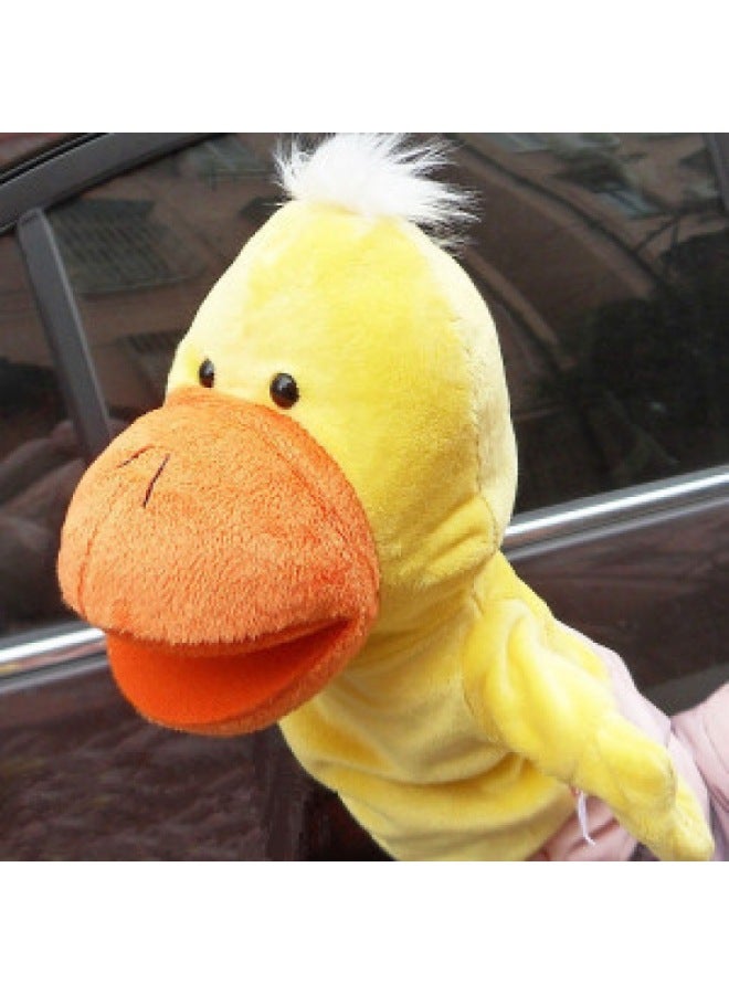 Animal Hand Doll Toy Mouth Moveable Children's Vigilany Gloves Performance Muppet Monkey Finger Doll Plush Doll-Specifications:Customized-Color:As Shown In The Picture  - Image 3