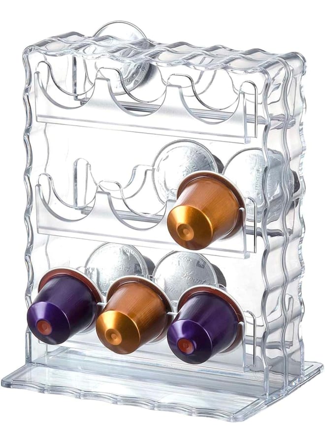 Hec Acrylic Coffee Capsule Display, Transparent