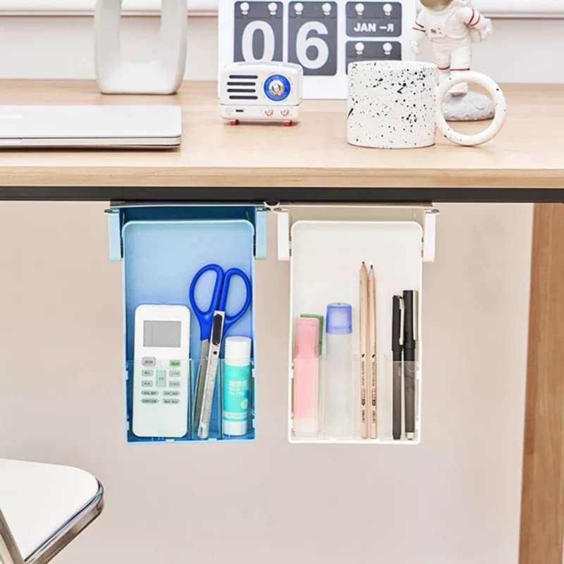 PATTAR Under Drawer Storage Desk Drawer Under Shelf Drawer Tray Hidden Drawer Storage Box Expandable Drawer Tray For HomeOfficeSchool Pack Of 1Multicolor - Image 2