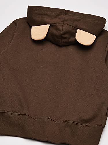 Curious George Little Boys' Toddler Character Hoodie, Brown, 4T - Image 4