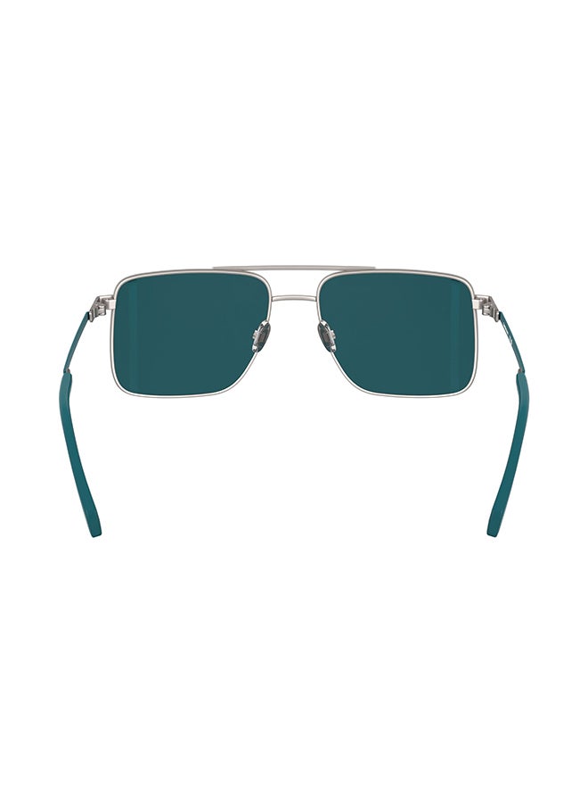 Calvin Klein Jeans FULL RIM METAL CALVIN KLEIN JEANS SUN CKJ25201S 5817 (016) MATTE LIGHT RUTHENIUM - Image 3