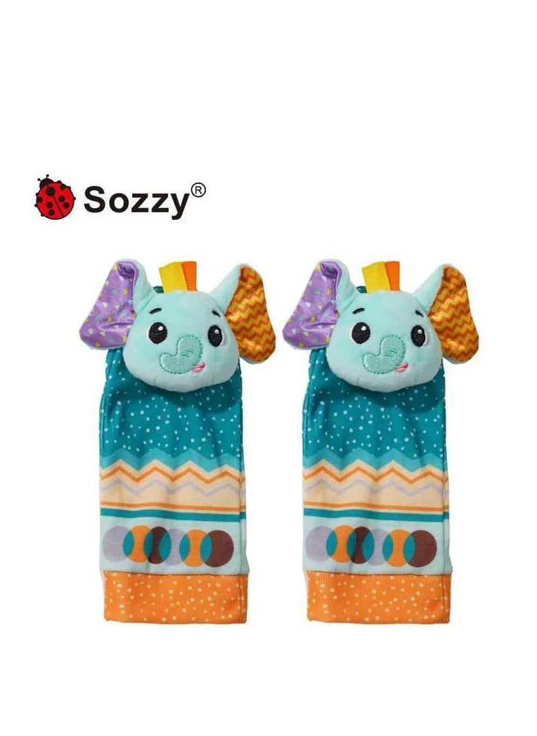 Generic - Sozzy Wrist Rattle and Booties Set - Image 1