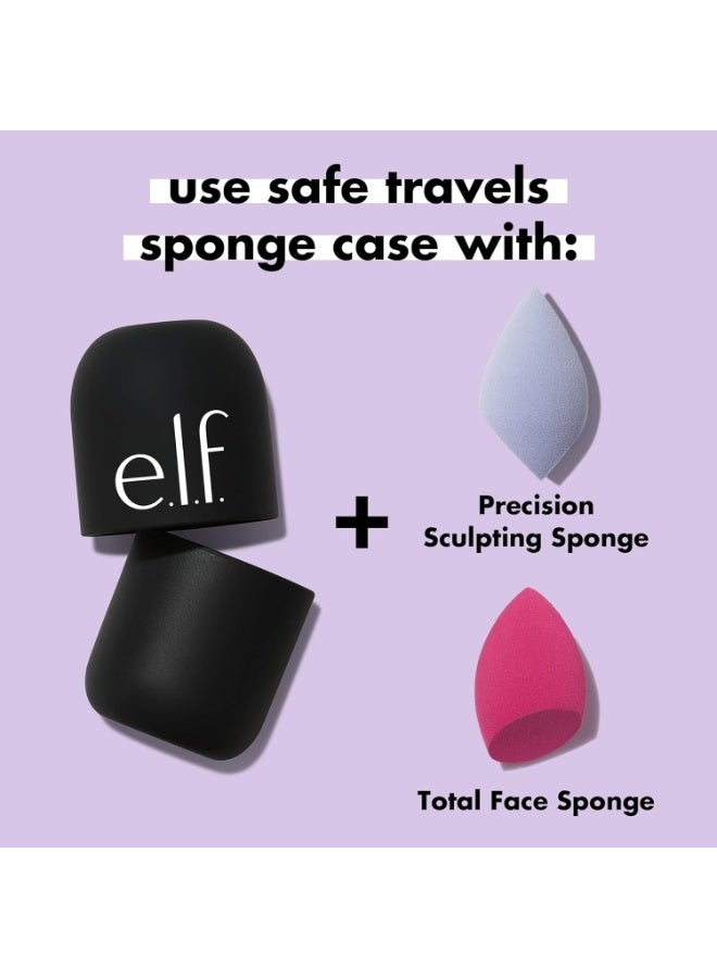 elf Safe Travels Sponge Case, On-The-Go, Breathable Beauty Sponge Protection From Dirt & Germs, Durable Silicon Holder, Vegan & Cruelty-Free - Image 3
