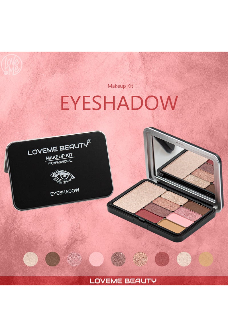LOVEME BEAUTY Daily Use Eyeshadows That Are Buildable Long Lasting Lnd Waterproof (C) 