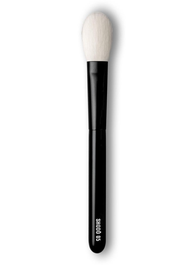 rephr Shodo 05 No-Makeup Makeup Brush, Natural Goat Hair | Angled for Blush, Bronzer, Highlight & Setting Powder | Skin-Like Diffused Finish | Handmade in Kumano, Japan - Image 1