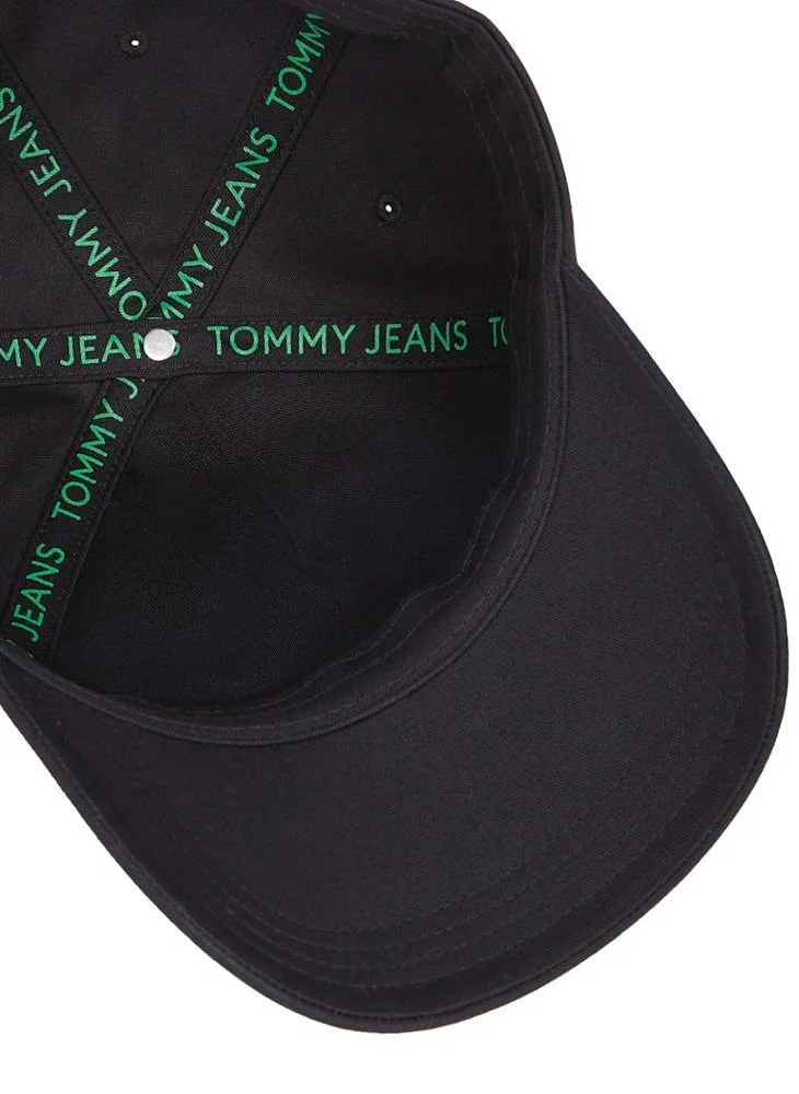 تومي جينز Heritage Logo Detailed Curved Peak Cap