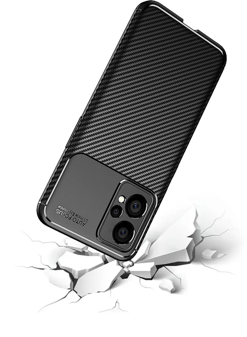 AUTO FOCUS Realme 9 Pro Carbon Fibre Cover Case Shock-Proof, Anti-fingerprints Accessories Full Body Protection Protective Cell Phone Camera Lens Protector Cover for Realme 9 Pro - Image 5