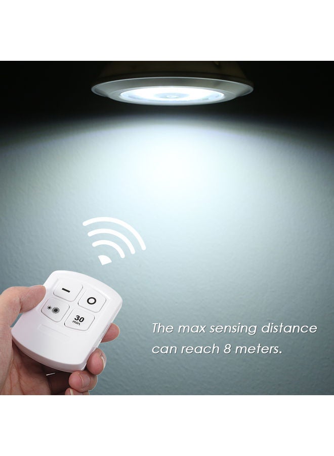 Loquat 3-Pack1W COB LED Puck Light White 20.00 x 6.50 x 11.00centimeter - Image 2