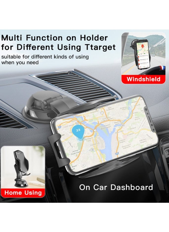 C99 Universal 360 Rotating Flexible Dashboard Truck Mobile Phone Holder For Car