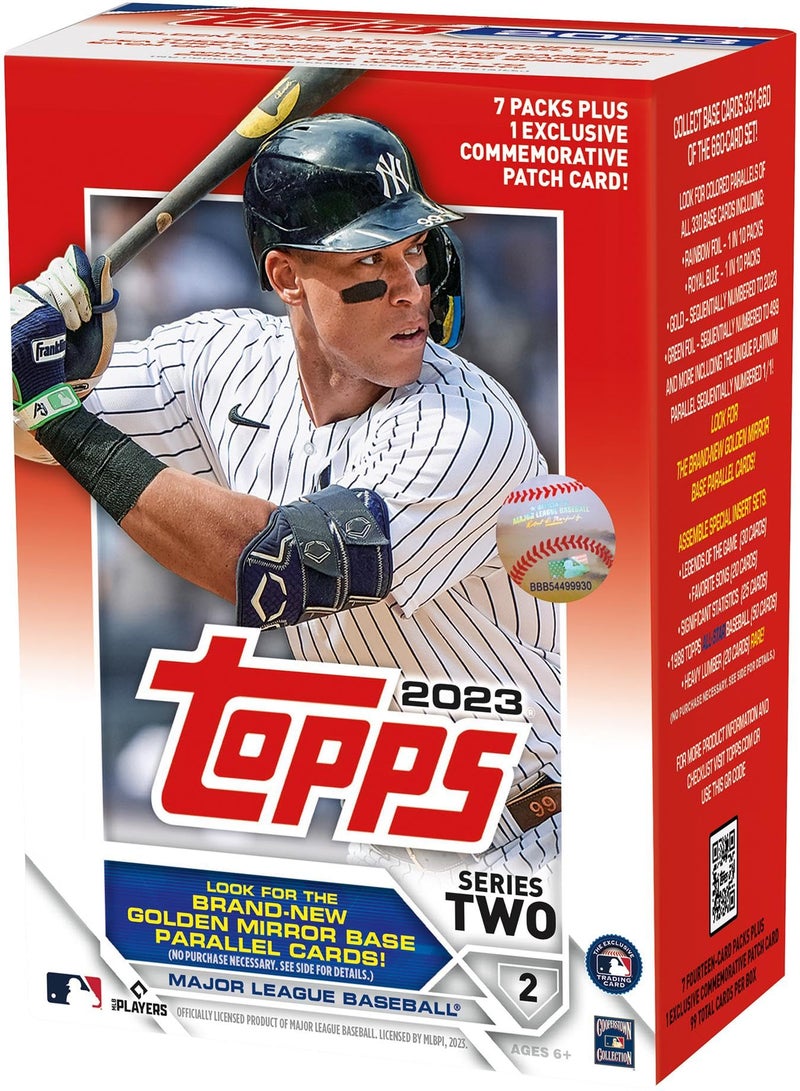 Topps 2023 Series 2 Baseball Factory Sealed Retail Value Box - Baseball Wax Packs - Image 1