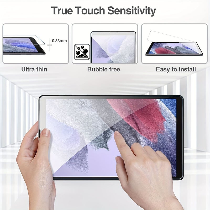 [2 Pack] Screen Protector for Samsung Galaxy Tab A7 Lite 8.7 Inch 9H Hardness Ultra HD - Image 5