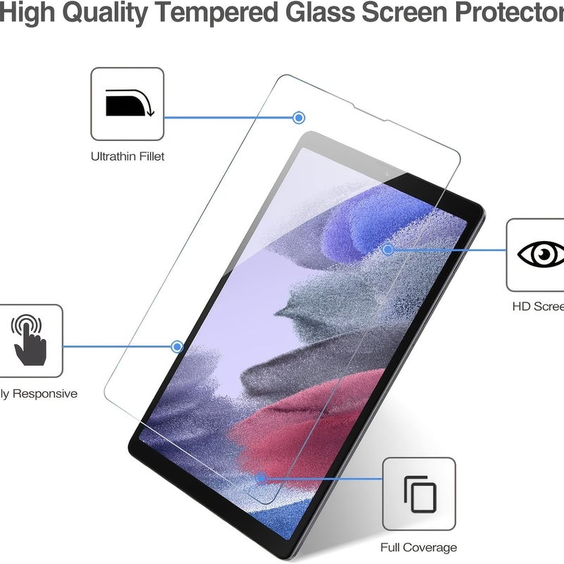 [2 Pack] Screen Protector for Samsung Galaxy Tab A7 Lite 8.7 Inch 9H Hardness Ultra HD - Image 3