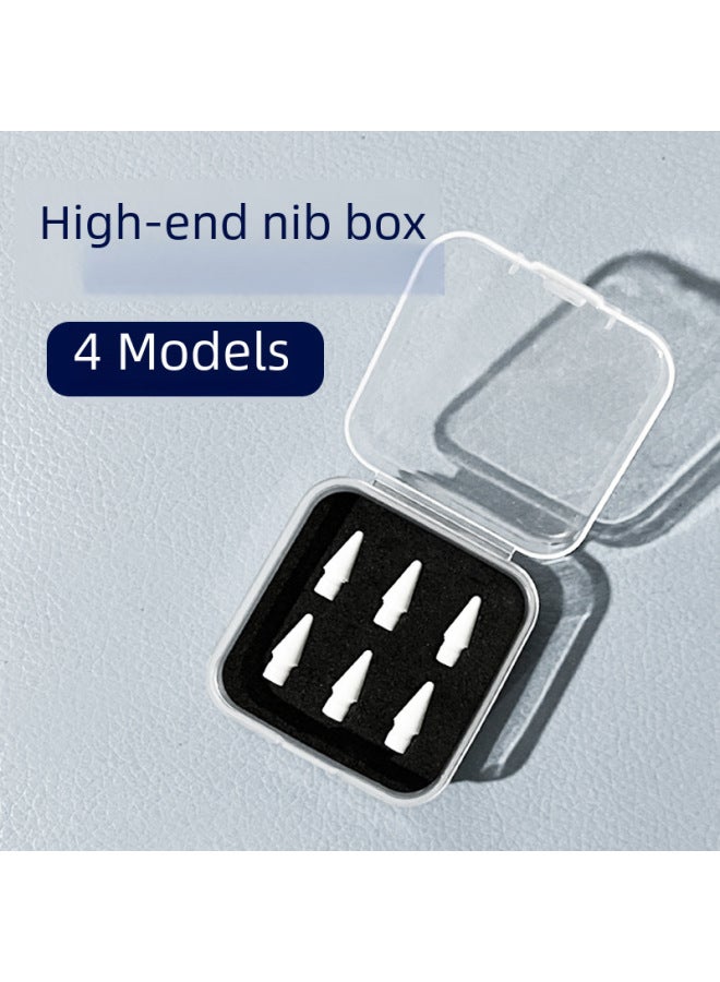 Apple Huawei Replacement Pen Tip Packing Box Applicable Capacitive Pen Tip Packing Box Transparent Plastic Box EVA Liner-Color:Damping Nib Special Porous  - Image 2
