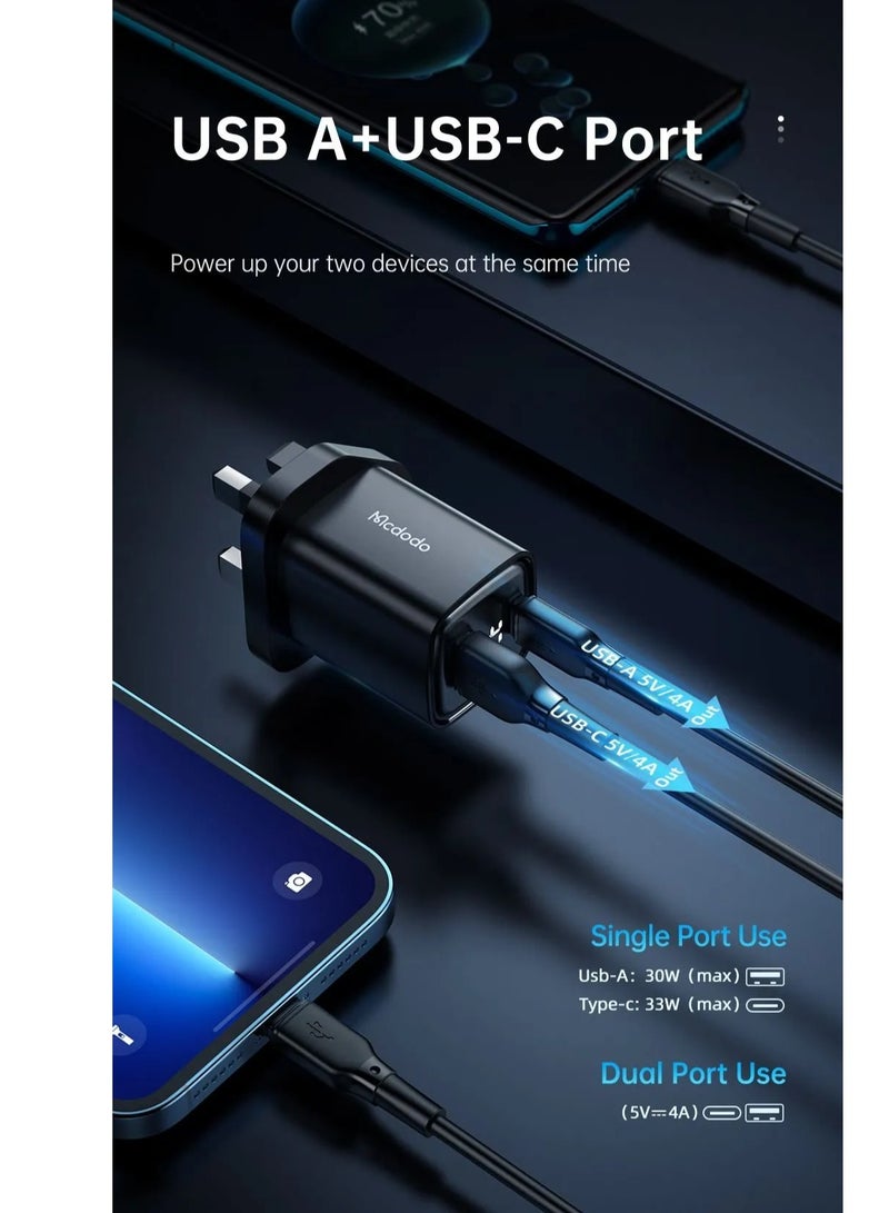 MCDODO CH-1691 33W Digital Display Fast Charger - Image 3