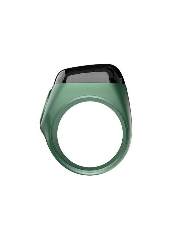 iQIBLA Digital Counter Tasbeeh, IQIBLA SMART Zikr Ring Noor 18mm Green, World's first Muslim, IQIBLA SMART Zikr Ring - Image 3