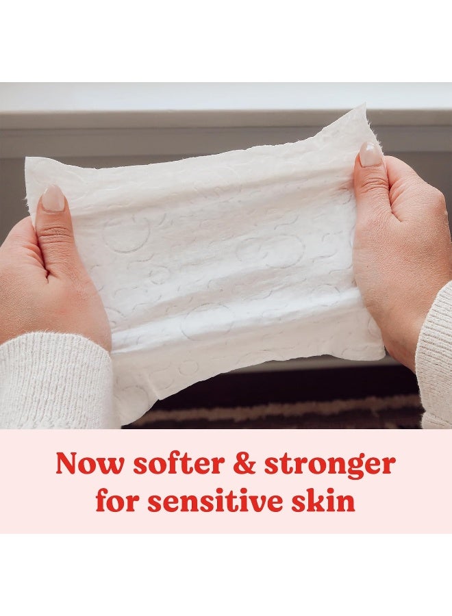 HUGGIES مناديل هاجيز ببساطة نظيفة للأطفال بدون رائحة، 3 عبوات قابلة للفتح (192 منديل إجمالي)، قد يختلف التغليف - Image 4