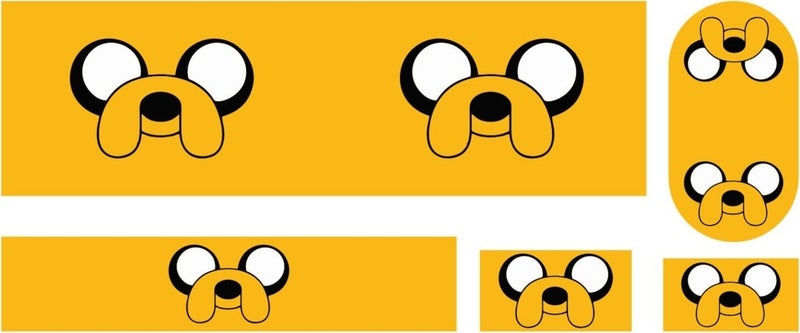 Quart Aksesuar Quart Accessory Iphone 20W Charger Cover Adventure Time Jake Charger Sticker - Image 4