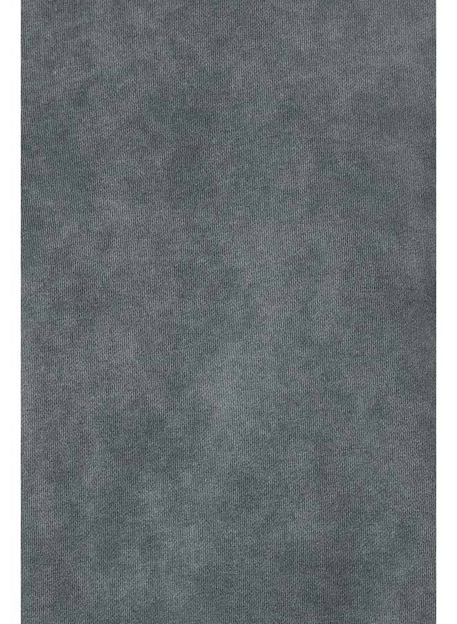 trendyol Anthracite Washed Thick Regular/Normal Fit Crew Neck Basic Knitted Sweatshirt TWOAW24SW00101  - Image 2