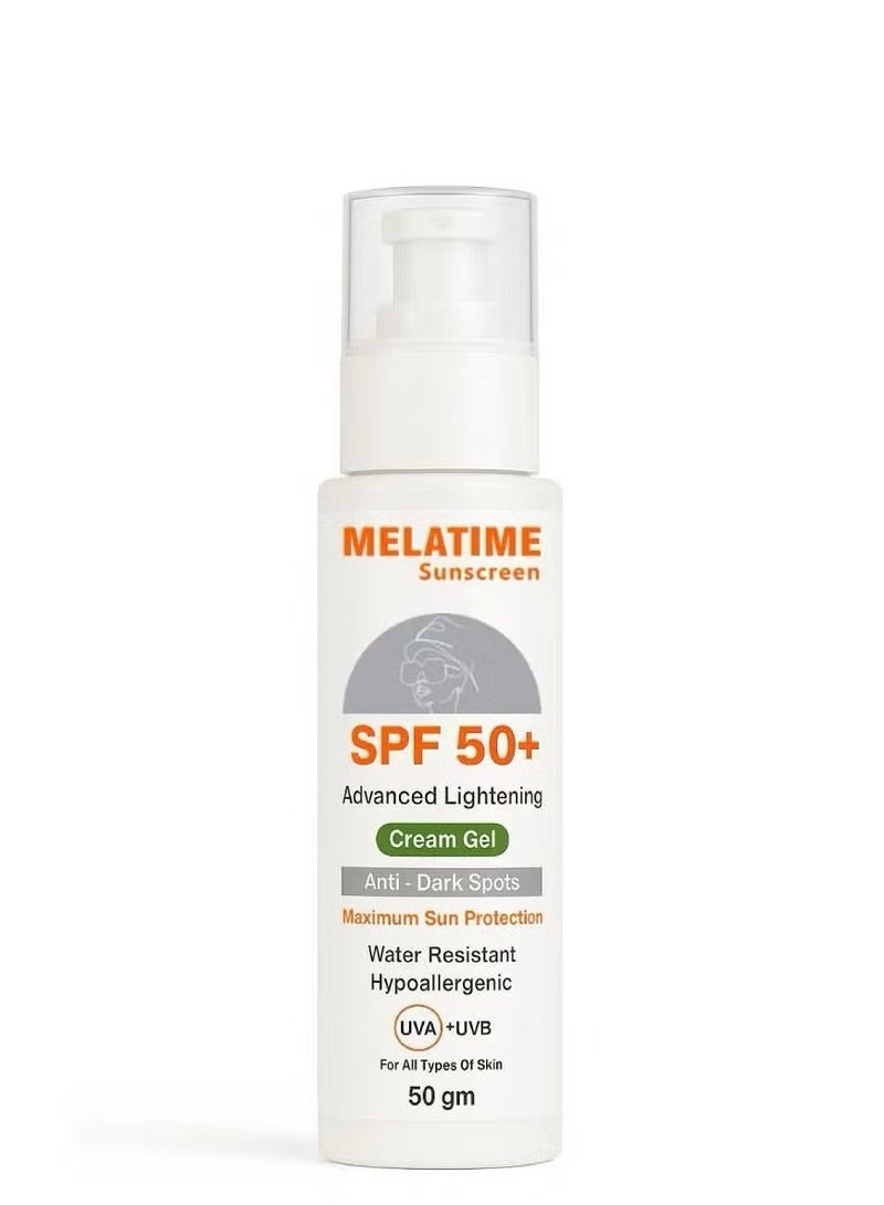 ميلاتايم واقي شمس +SPF 50 مع تفتيح متقدّم - 50 جم - Image 2