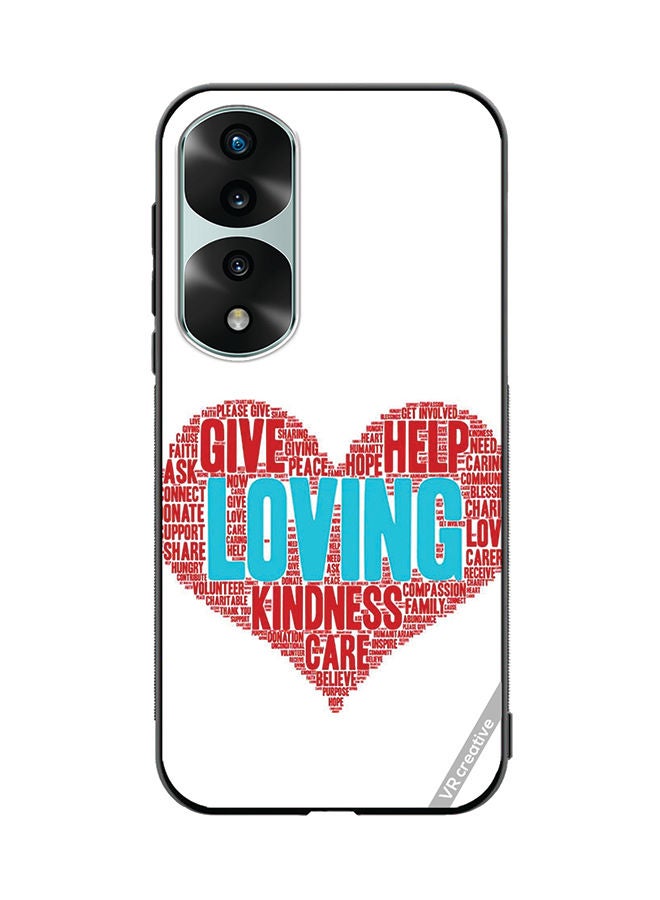 VR CREATIVE Protective Case Cover For Honor 70 Pro plus Love Design Multicolour - Image 1